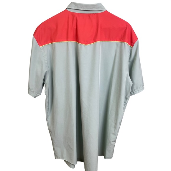 RSVLTS Justin Warner Kunuflex Cowju Roper Short Sleeve Shirt Pearl Snap 2XL - Picture 3 of 8